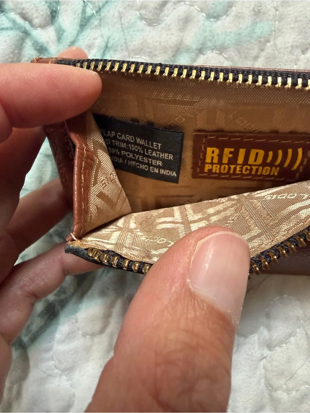 Folding ladies wallet
